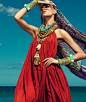 【EDITORIAL】超模 BARBARA FIALHO 海滩风格 拍摄 墨西哥版 Harper's Bazaar
