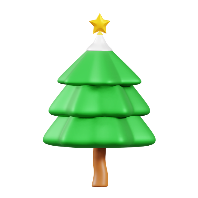Pine Tree - 20款圣诞节3D...