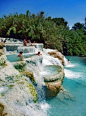 Mineral Baths in Tuscany, Italy