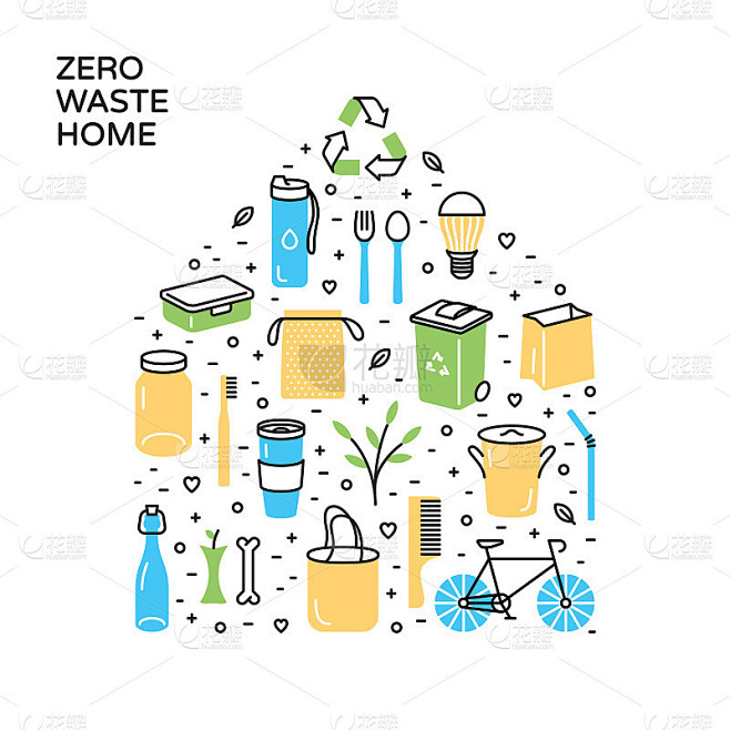 向量零浪费Home图标设置