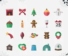 20款创意圣诞图标高清素材 创意图标 图标素材 圣 圣诞素材 圣诞节PNG素材 圣诞节免抠素材 圣诞节矢量 圣诞节矢量素材 圣诞节素材 圣诞节素材图片 壁炉 美食 蛋糕 免抠png 设计图片 免费下载