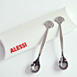 翡冷翠/欧洲直送/意大利Alessi Anna安娜不锈钢咖啡 甜品勺现货 原创 设计 新款 2013 正品 代购