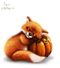 halloween-fox-sleeping-10.png