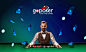 UI/UX graphic design  ILLUSTRATION  Art Director motion Poker casino gopoker gambling