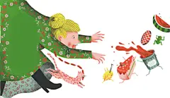 #插画# 一组动物们的喜怒哀乐小插画~
works by Marie MIGNOT ​​​​