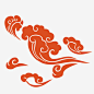 六朵金花祥云高清素材 云纹 优美如 六朵金花 吉祥图案 四合云 如意 如意云 形态似飞鸟 瑞雀 祥云 祥云云纹 象征高升 免抠png 设计图片 免费下载