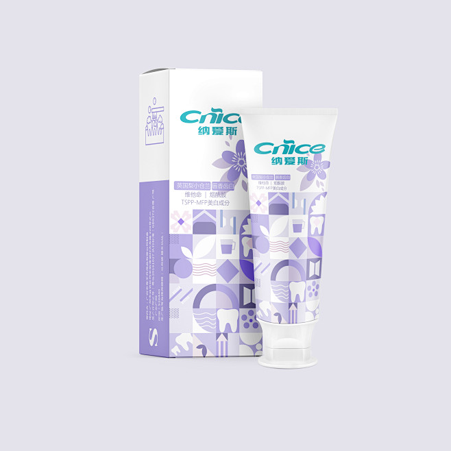 纳爱斯牙膏-英国梨小苍兰
