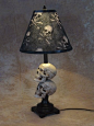 We SOOO need this in our bedroom with the rest of our Skull theme!!!