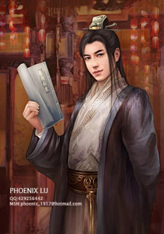 古代男子贵族公子型