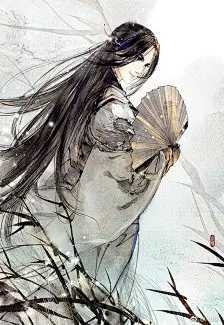 古风 插画 cg 壁纸 同人 古装 美人 手绘 鼠绘 厚涂 唯美 水墨 中国风 橙光 画师：山魂 