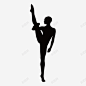 个性高雅的芭蕾跳舞剪影矢量图 高雅 元素 免抠png 设计图片 免费下载 页面网页 平面电商 创意素材