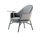 S 831 with writing panel by Thonet | Lounge-work seating