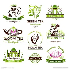 泰国绿茶标签
