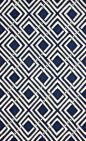 Rugs USA Radiante Trellis BC57 Navy Rug