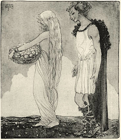 乙的私人收藏采集到【艺术家】John Bauer-北欧神话艺术
