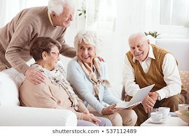Happy pensioners of ...