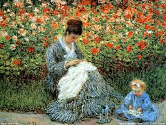 世界经典名画壁纸 印象派画家 Claude Monet 克劳德 莫奈作品 - 莫奈作品莫奈油画壁纸 - Claude Monet  Art Paintings Wallpaper3