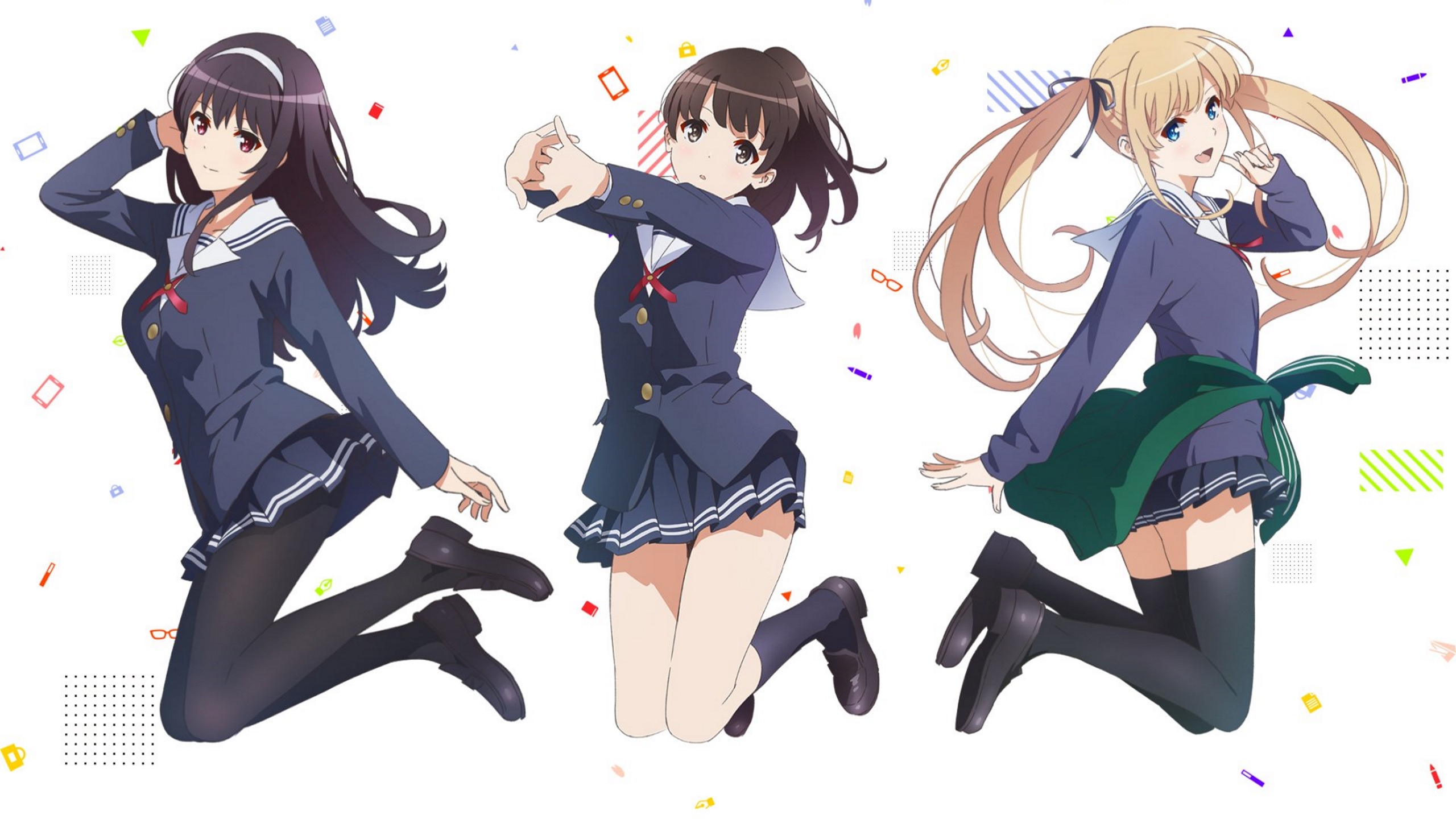 冴えカノ 加藤恵 3個セット 和服ver 澤村スペンサー英梨々 霞ヶ丘詩羽 売れ筋がひ 霞ヶ丘詩羽