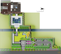 维密天使采集到景观—景观平面图