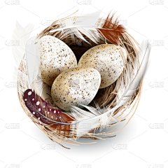 养老金,分离着色,华丽的,复活节,图像,矢量,写实,设计,复古