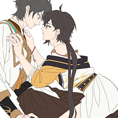 comlofter:77snniou77太白鸭 食物语 三鲜脱骨鱼九歌_jiuge采集到