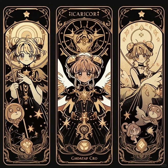 卡牌设计-魔法少女小樱yyd_4_灵感魔法学院_来自小红书网页版-花瓣网