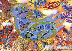 儿童画国际获奖(金奖)优秀作品图片展示（9）
