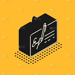 分离着色,文档,线图标,商务,直的,铅笔,蜘蛛网,签字