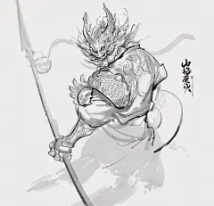 风雪山神庙