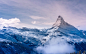 General 2879x1799 Matterhorn mountain Alps nature landscape Switzerland snow clouds snowy peak Europe