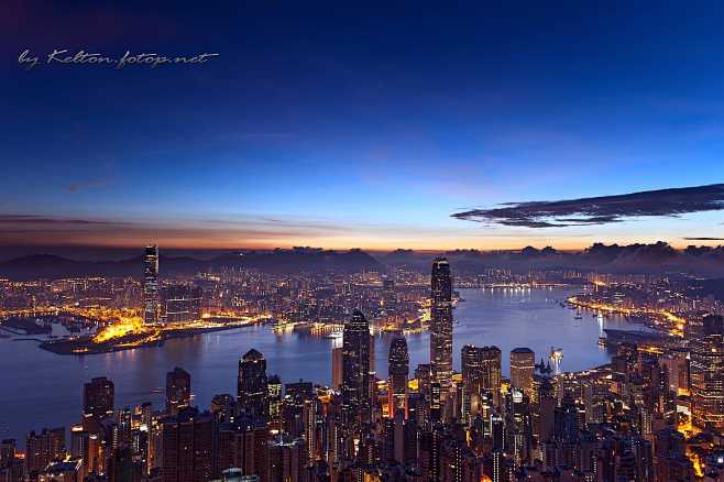 Hong Kong morning by...