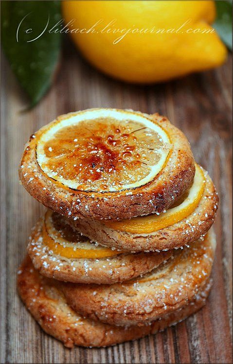 Almond Lemon Cookies...