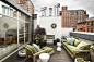 roof top terrace - contemporary - Deck - New York - Dufner Heighes Inc