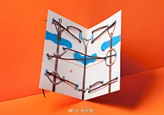 #插画# #儿童书# 之前在布拉格买到的捷克插画师Patrik Antczak的作品ALFABETA，26张带有字母的纸构成，每个字母都是一个小故事，可以剪下来拼贴成一个立体的小场景或是任务，非常有趣，充满了想象力。 ​​​​