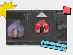 Animal Emoji 3D Icon Set 20款3D趣味卡通动物头像笑脸表情包插图插画图标png免抠图片素材_UIGUI