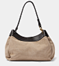 Parachute Knot Maxi绒面革单肩包 | Bottega Veneta