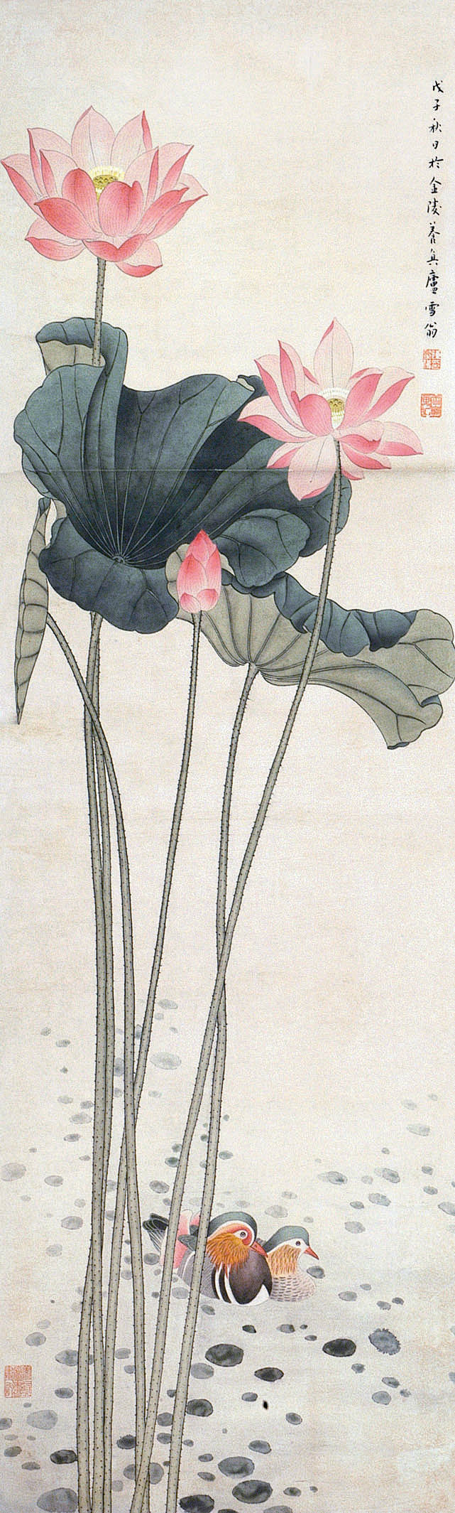 陈之佛花鸟作品欣赏