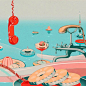 高阶插画，藏在音乐专辑封面里 - 数英