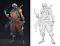 Characters & Sketches Part 1, Hicham Habchi : Characters & Sketches Part 1
