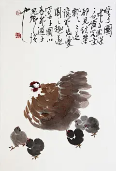 吕德全写意花鸟画作品欣赏