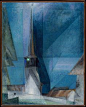 Gelmeroda / Lyonel Feininger / 1936 / oil on canvas / at the Met