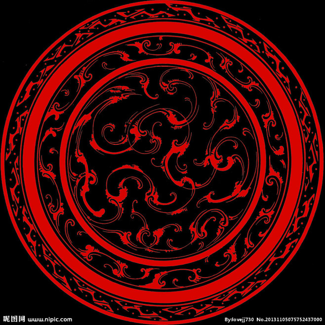 汉代 花纹