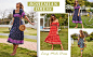 bohemian midi dresses for women summer