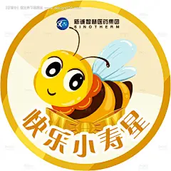 源文件下载【小蜜蜂寿星生日卡片】编号：20230829142124744