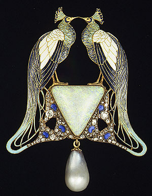 赫奈.拉里科René Lalique的珠...