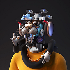 纱织¿采集到C4D——虚拟、元宇宙