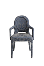 MÈDAILLON - Luxury Living Group : Created by a French artisan, Louis Delanois, in the second half of the XVIII century the Médaillon chair was one of the emblematic pieces of Louis XVI furniture before becoming a great classic of contemporary design. Reva