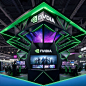 Exhibition  Stand 3D architecture Exhibition Design  booth Event booth design exhibition stand design