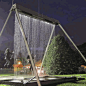 An Innovative Waterfall Swing Where You Won't Get Wet - My Modern Metropolis