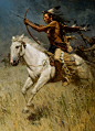 Z S Liang, Great Artist Painter (Arguably the best light cavalry in the history of the world, the Native American Plains Indians.):